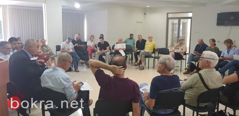 المتابعة تعقد مؤتمرا صحفيا في تل أبيب وتلتقي قوى ديمقراطية إسرائيلية-8