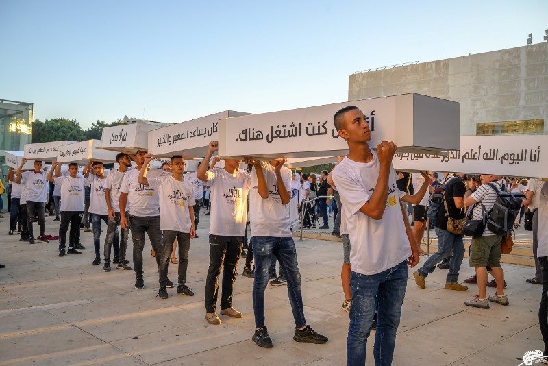 أصداء مسيرة الأموات ما زالت تتوالى واهتمام اعلامي عالمي| احتجاج غير مسبوق للمجتمع العربي-44
