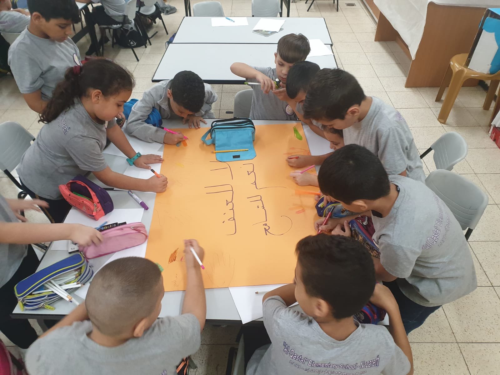 مدرسة "القسطل" الابتدائية في الناصرة تشجع الحوار وتنبذ العنف-4