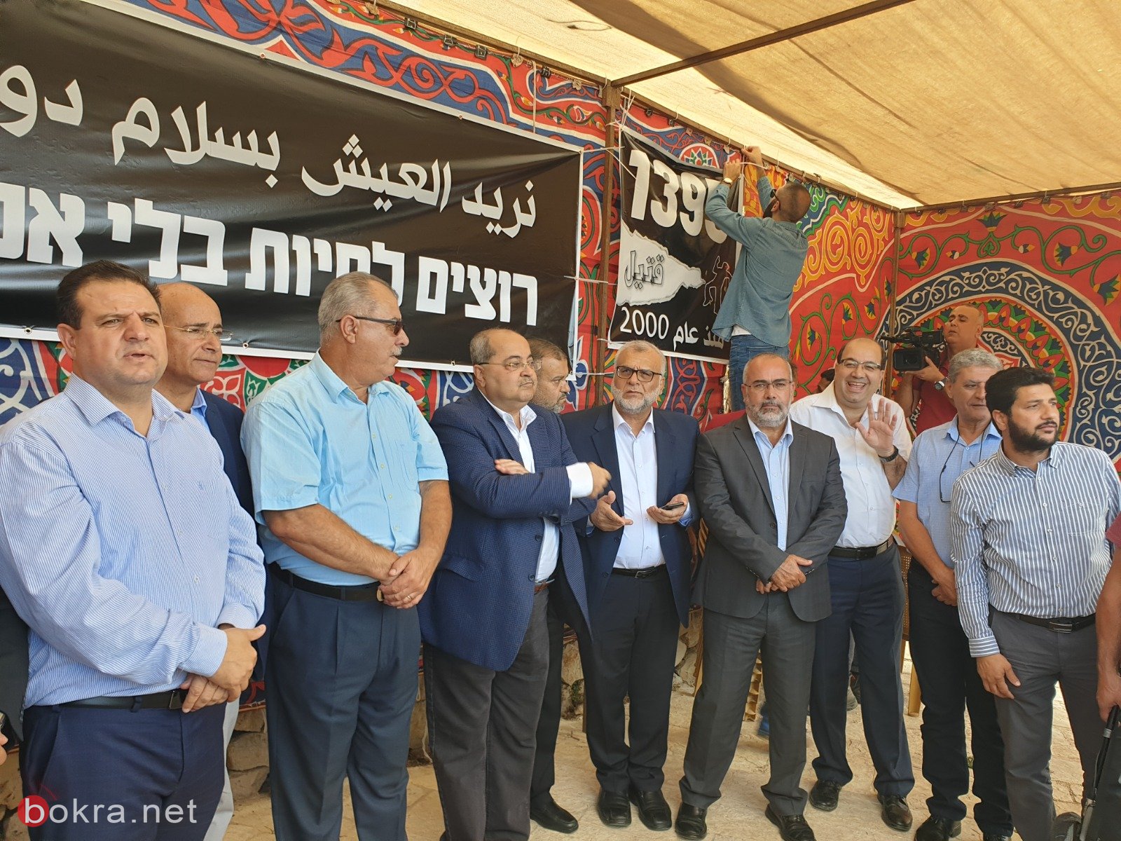 المتابعة: نجاح باهر لخيمة الاحتجاج في القدس وفرضت نفسها على الرأي العام -1