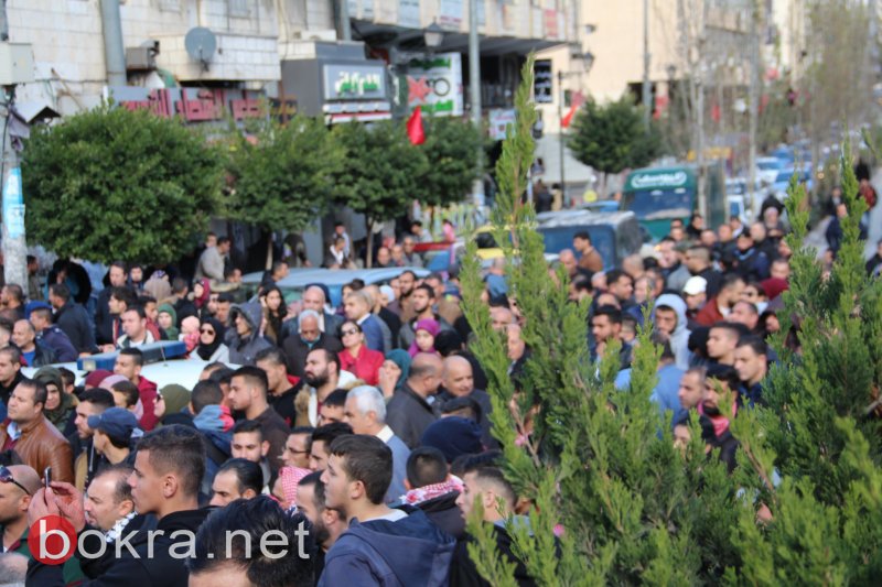 مسيرة حاشدة ومواجهات وسط رام الله وبيت لحم مع الاحتلال احتجاجا على قرار ترامب -17