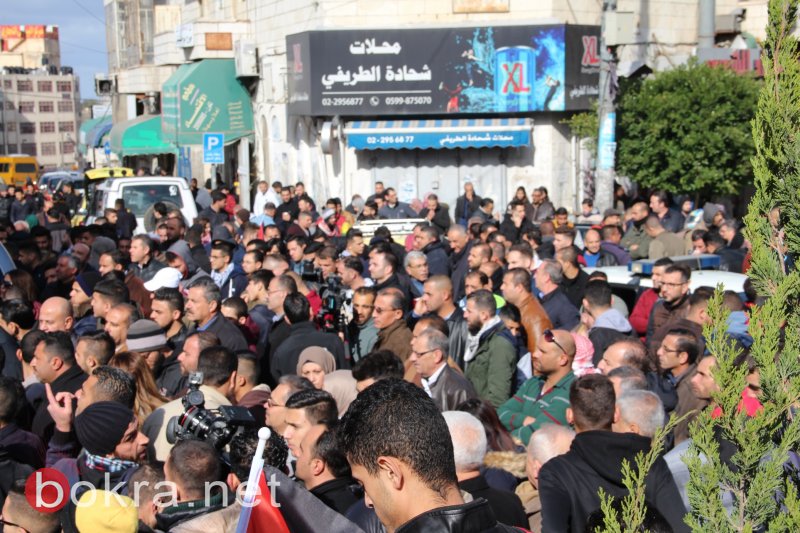 مسيرة حاشدة ومواجهات وسط رام الله وبيت لحم مع الاحتلال احتجاجا على قرار ترامب -34