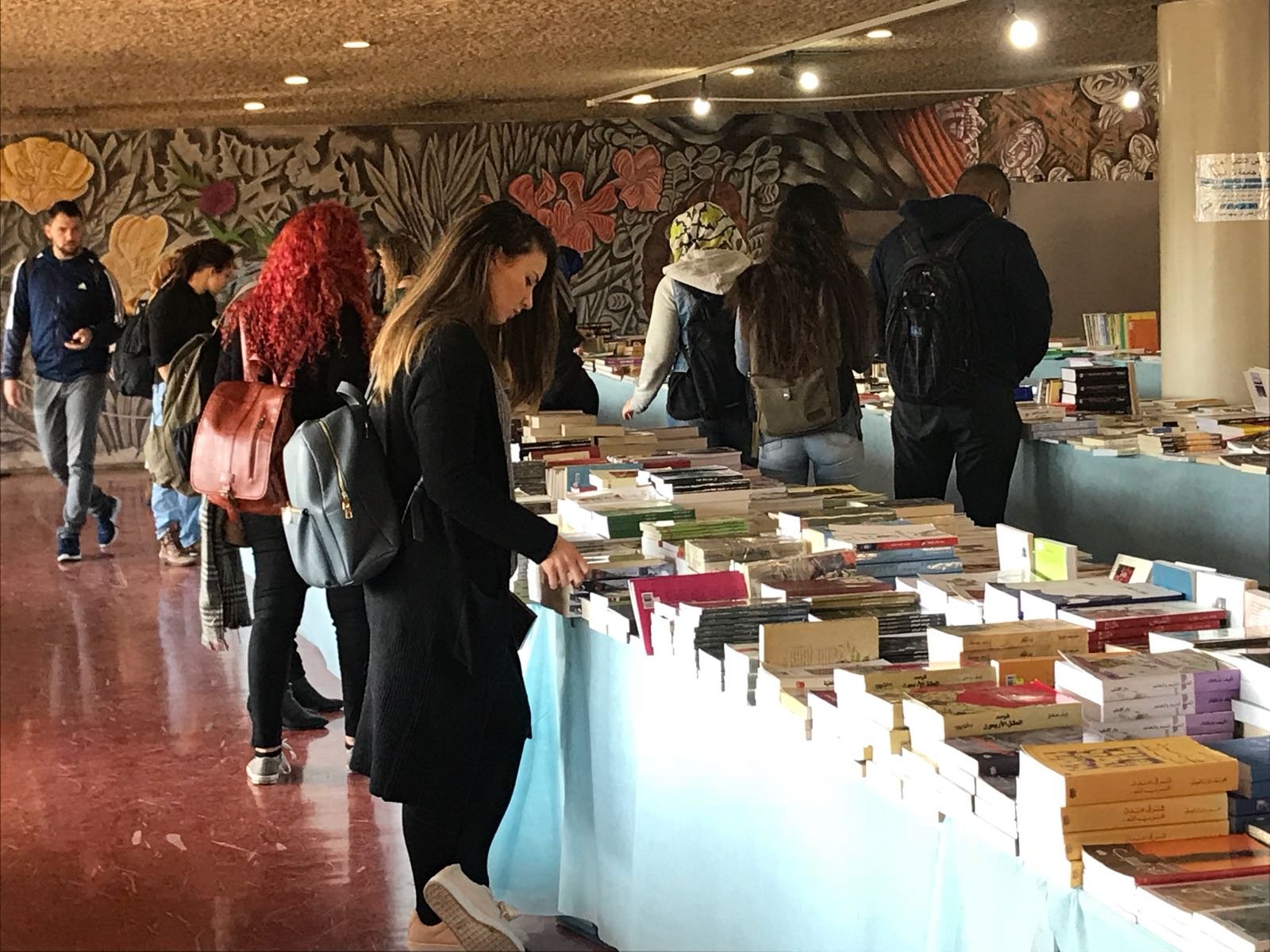 افتتاح اضخم معرض للكتاب في جامعة تل ابيب, مستمر حتى الخميس 11.1.18 -3