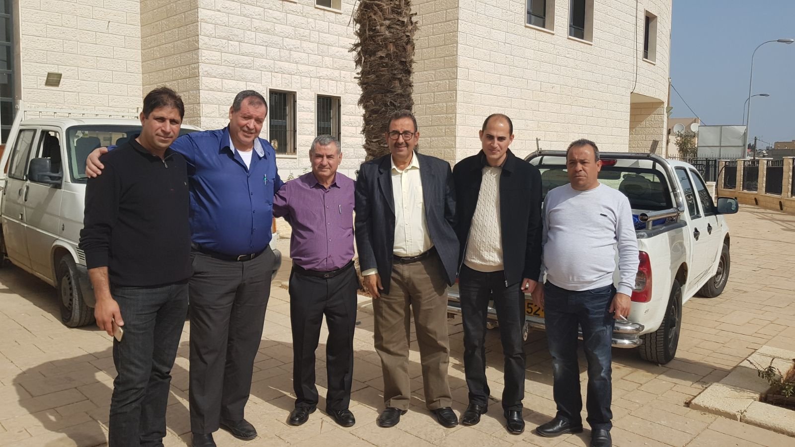 متصرف لواء حيفا والشمال في وزارة الاقتصاد والصناعة السيد رياض إبراهيم يقوم بزيارة لمدينة عرابة-2