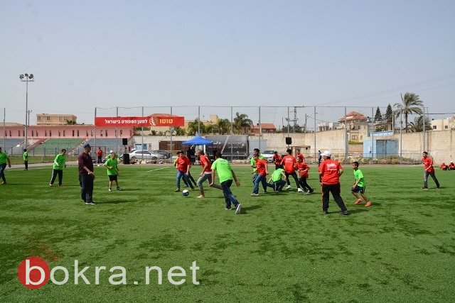 يوم رياضي مُميز لطلاب مدرسة المنار للتعليم الخاص بمشاركة شبيبة وحدة نهوض الطيرة -0