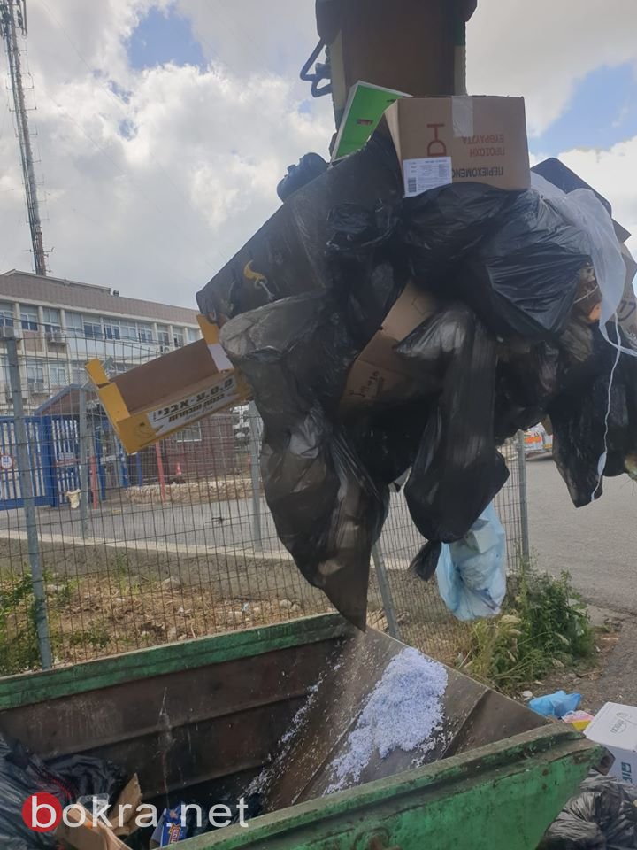  مطالبة بلدية الناصرة بمضاعفة عمال النظافة في احياء المدينة-0