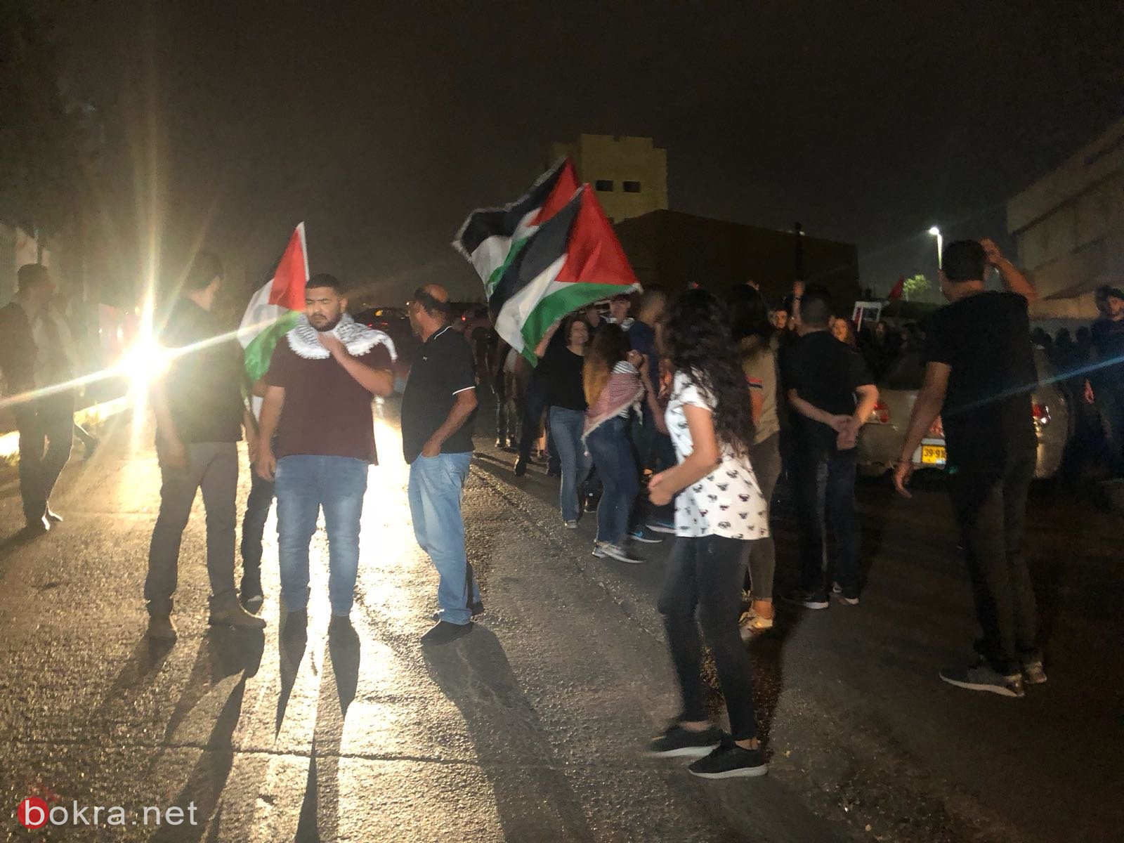 ام الفحم: انطلاق المسيرة التضامنية مع قطاع غزّة-6