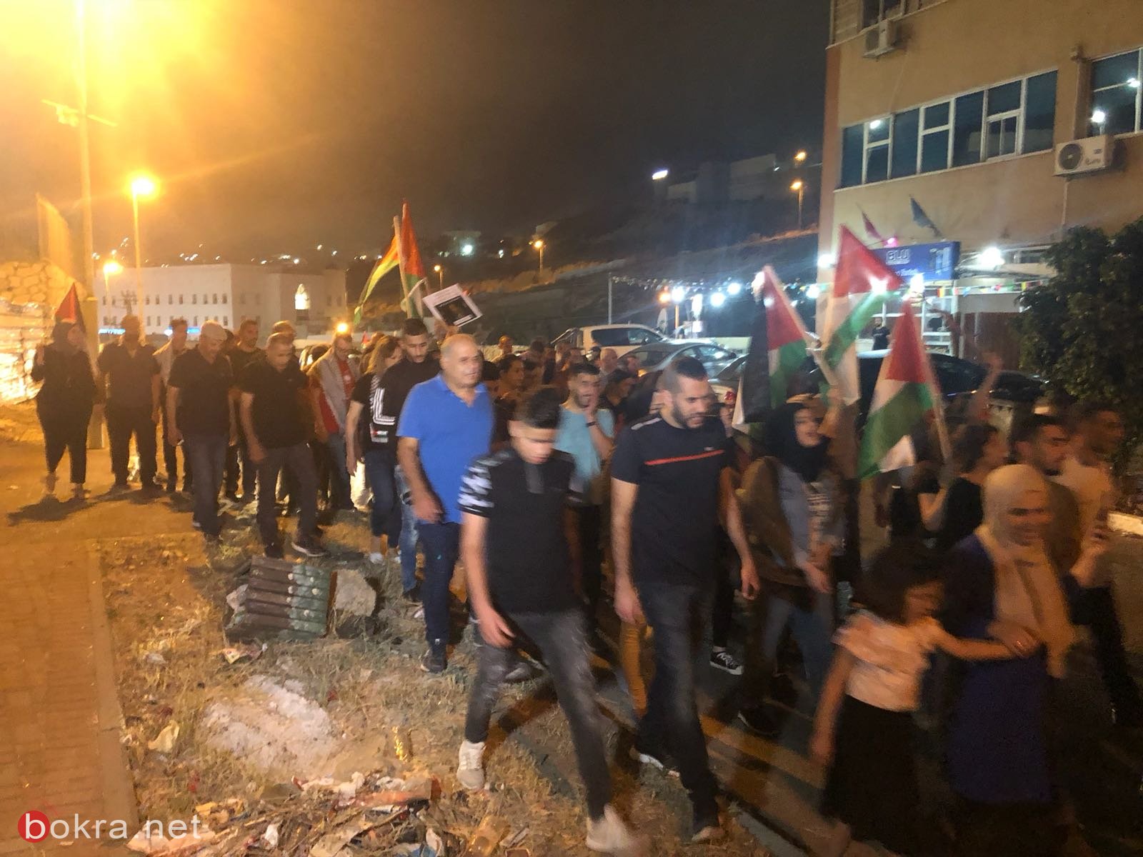 ام الفحم: اختتام المسيرة الفحماوية التضامنية مع غزّة-6