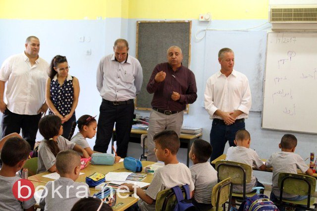 بالصور: اجواء مميزة بافتتاح السنة الدراسية في مدارس الجلبوع، وإدارة المجلس تزور المدارس-100