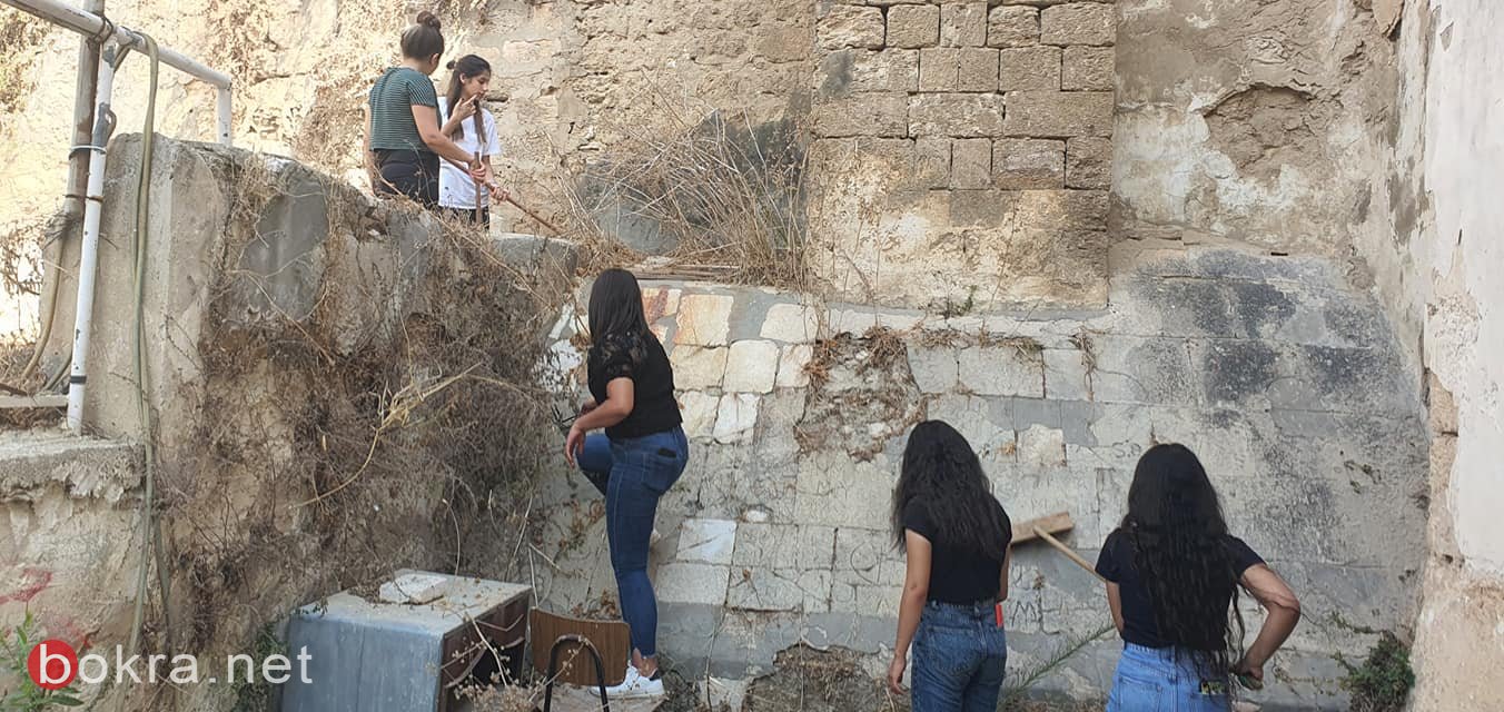 الناصرة :-جمعية انماء في مشروع ثقافي وتطوعي في البلدة القديمة-11
