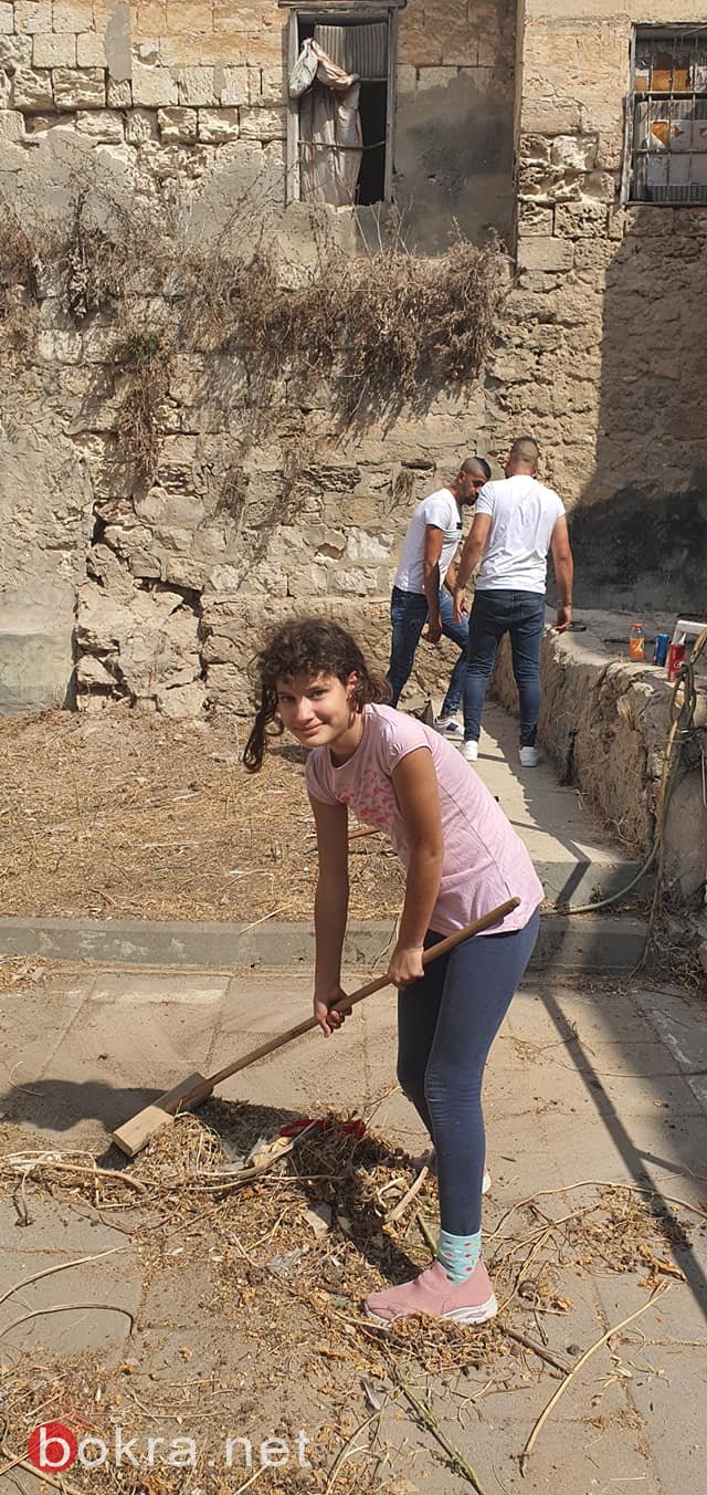الناصرة :-جمعية انماء في مشروع ثقافي وتطوعي في البلدة القديمة-35