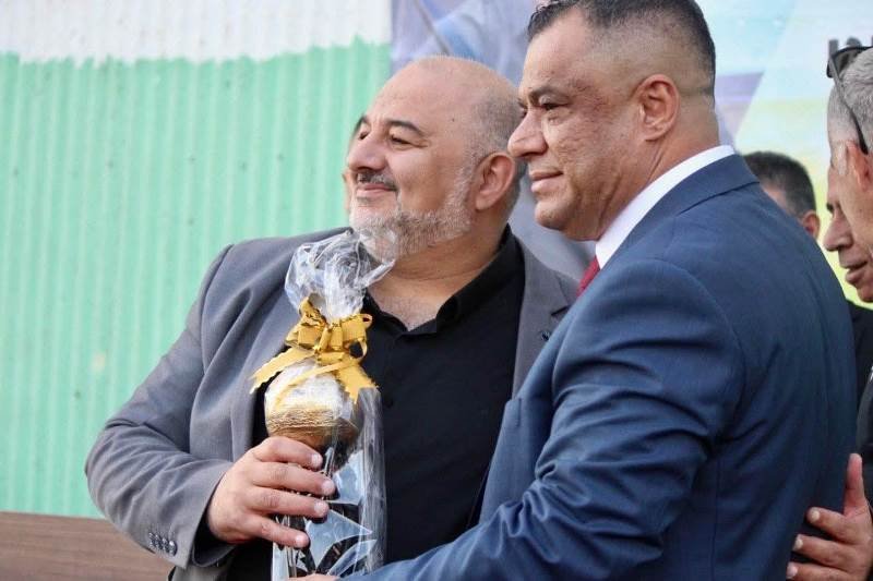 حفل تاريخي لتدشين ملعب كرة القدم البلدي والقاعة الرياضية المتربة في عين ماهل-13