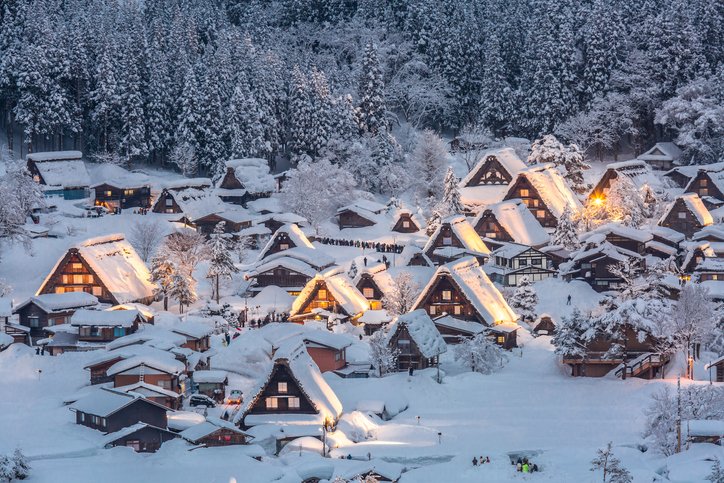 قرية يابانية من أكثر المناطق برودة على كوكب الأرض-1