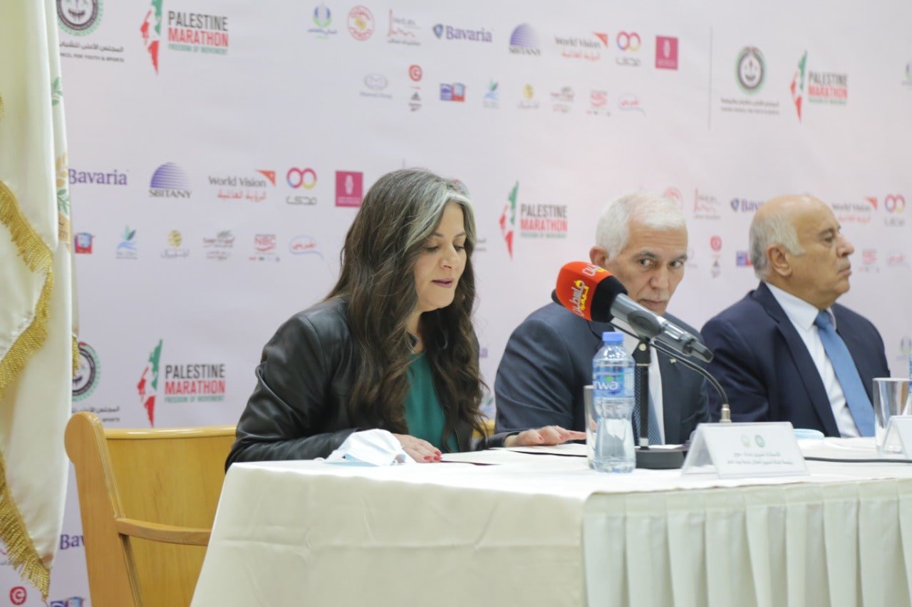 بلدية بيت لحم تستضيف المؤتمر الصحفي الخاص بإطلاق ماراثون فلسطين الدولي الثامن-5