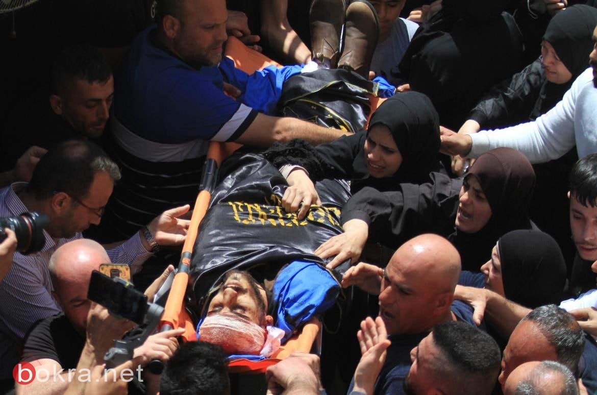 تشييع جثمان الشهيد أحمد السعدي في مخيم جنين-7