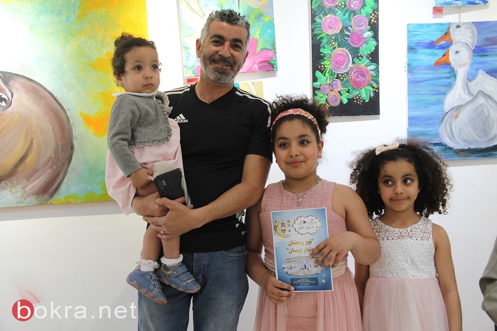 جاليري زركشي يستضيف الفنانين الصغار بمعرض نور رمضان ونوار نيسان-11