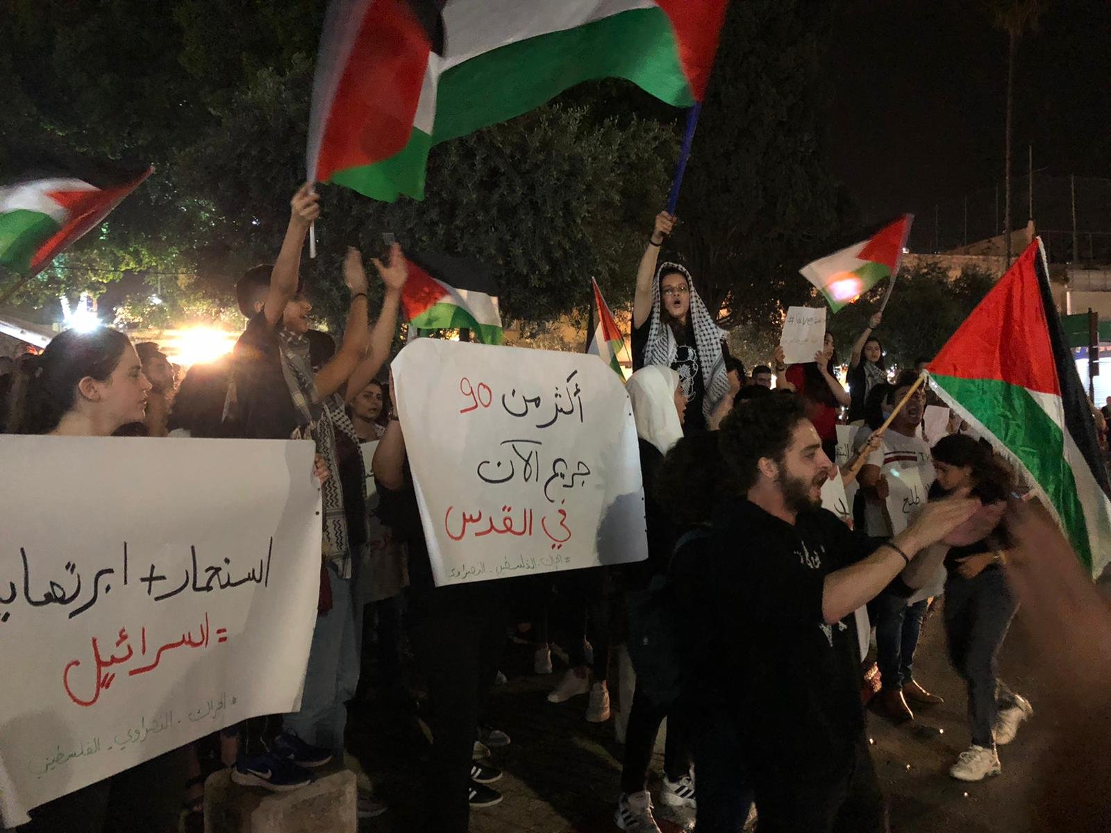 عشرات الاعتقالات في الناصرة وحيفا-4