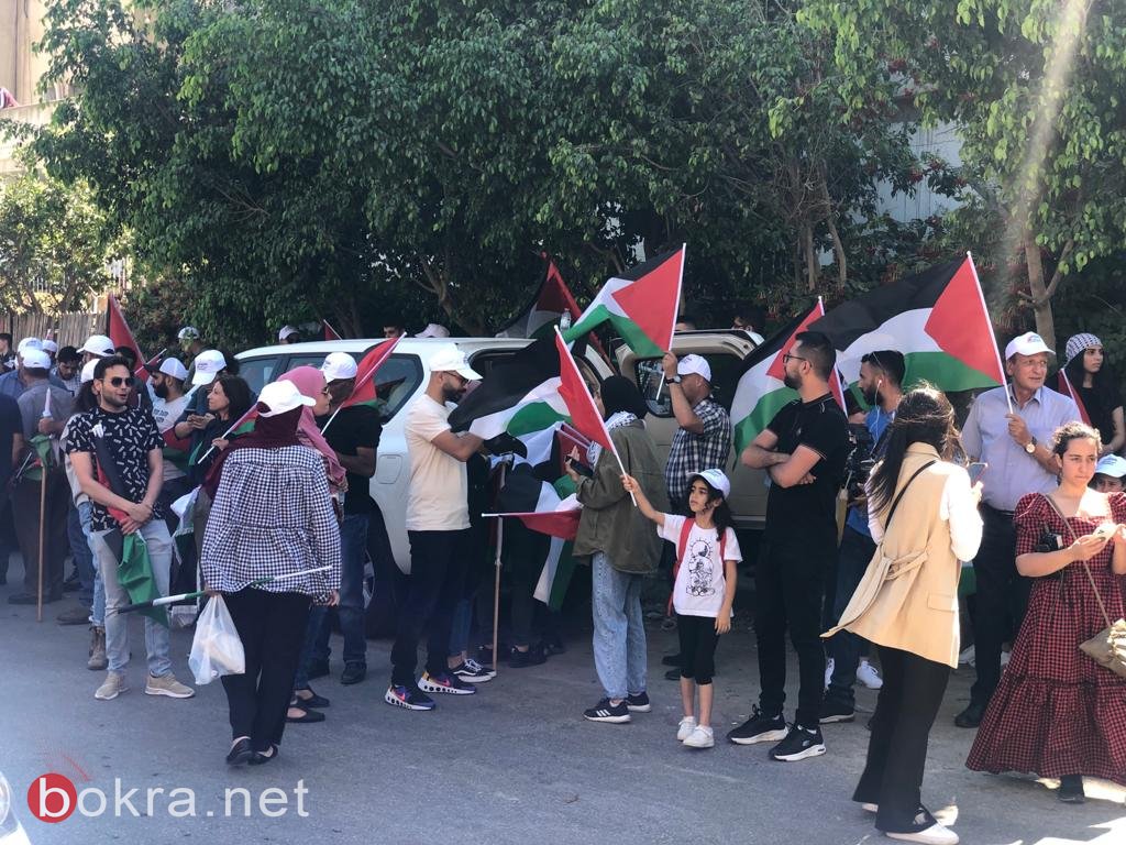 الأولى من نوعها.. مسيرة أعلام فلسطينية في الـ 48-10