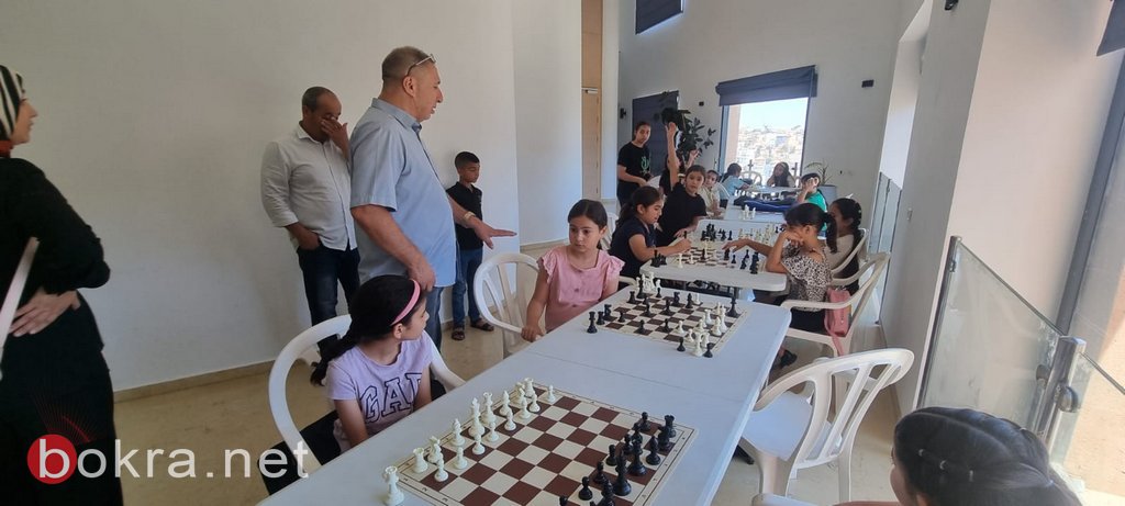 المركز الجماهيري: لأول مرة في مدينة أم الفحم - تنظيم بطولة الشطرنج للبنات-3