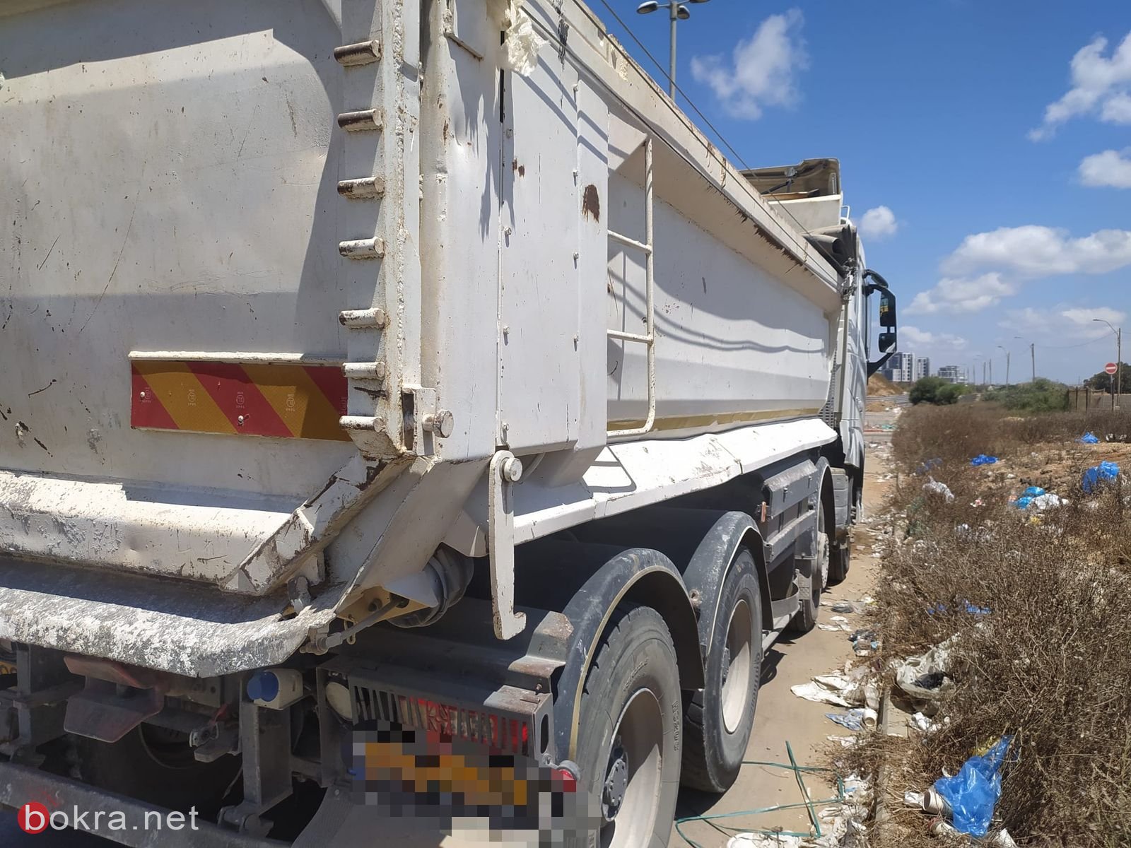 الشرطة الخضراء والشرطة  في تل أبيب تحقق مع أربعة مشتبه بهم بالتخلص غير القانوني من النفايات-0