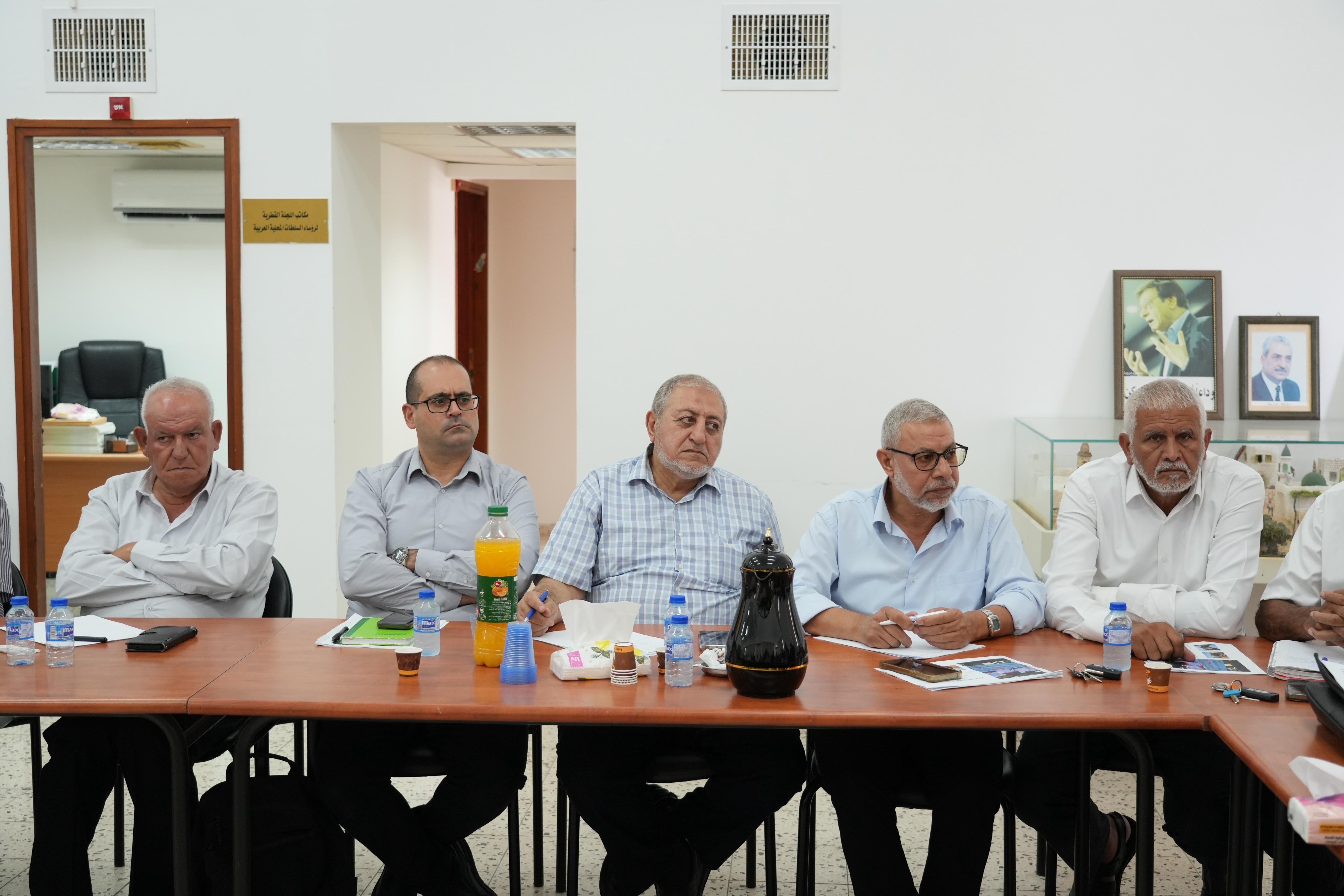 انتخابات رئاسة المتابعة في أكتوبر والمظاهرة القطرية ضد التهجير في 17.8-5