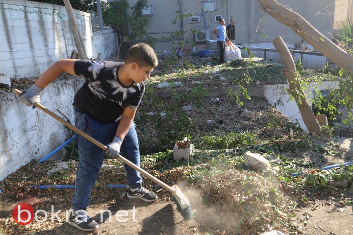 نظّمه "رواد الإبداع".. معسكر عمل تطوعي في المقبرة التحتا في الناصرة-9