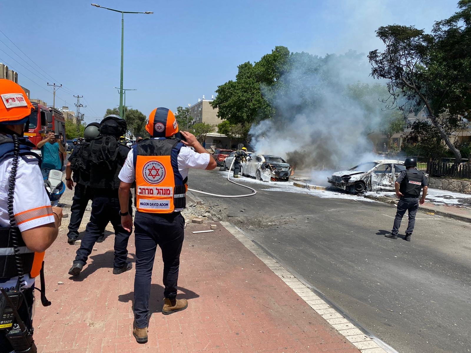 قصف على القدس وضواحيها: اصابات في ابو غوش وبيتار عيليت وهار ادار-2