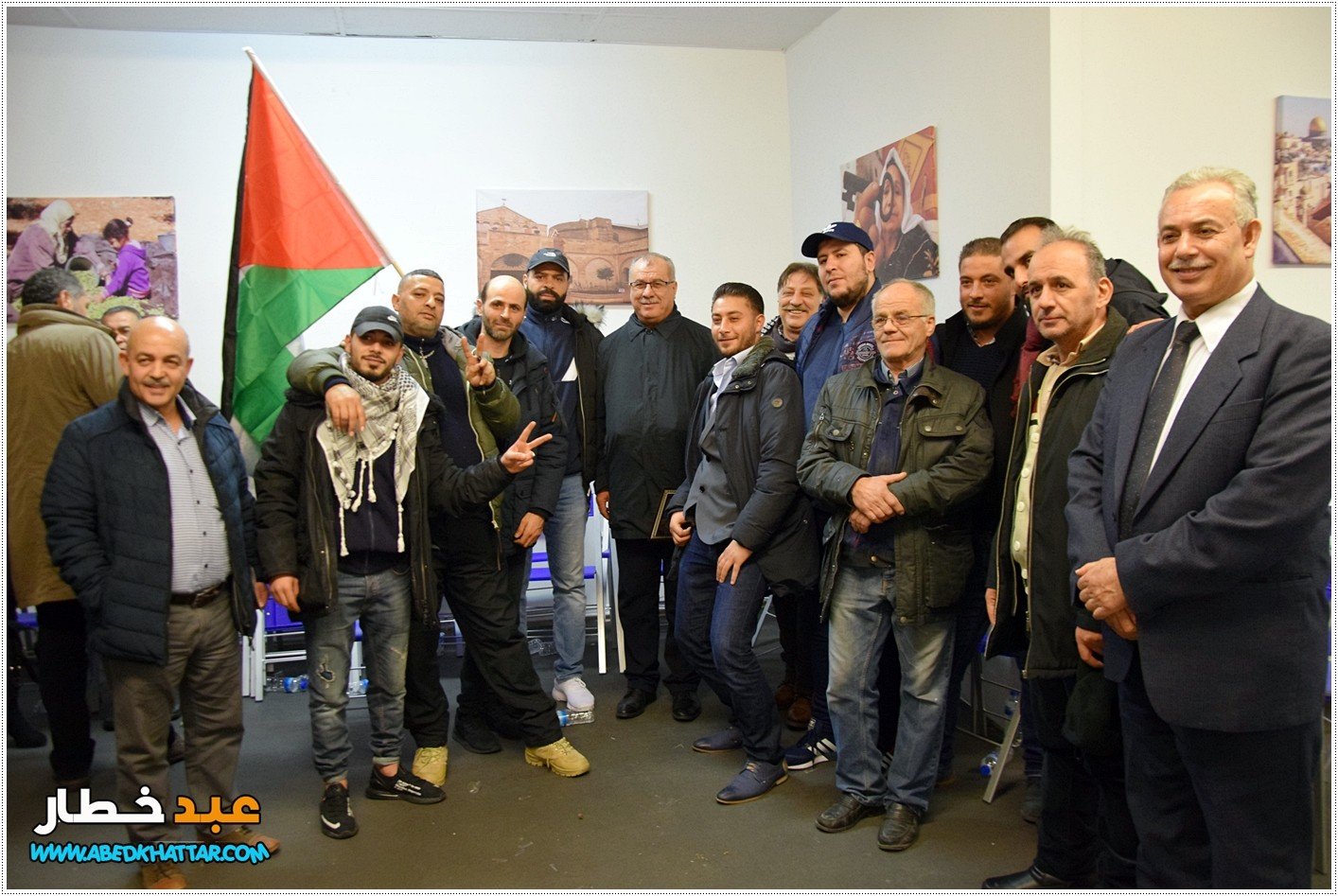 بركة يعقد لقاءات سياسية في مدن المانيا مع الجاليتين الفلسطينية والعربية-1