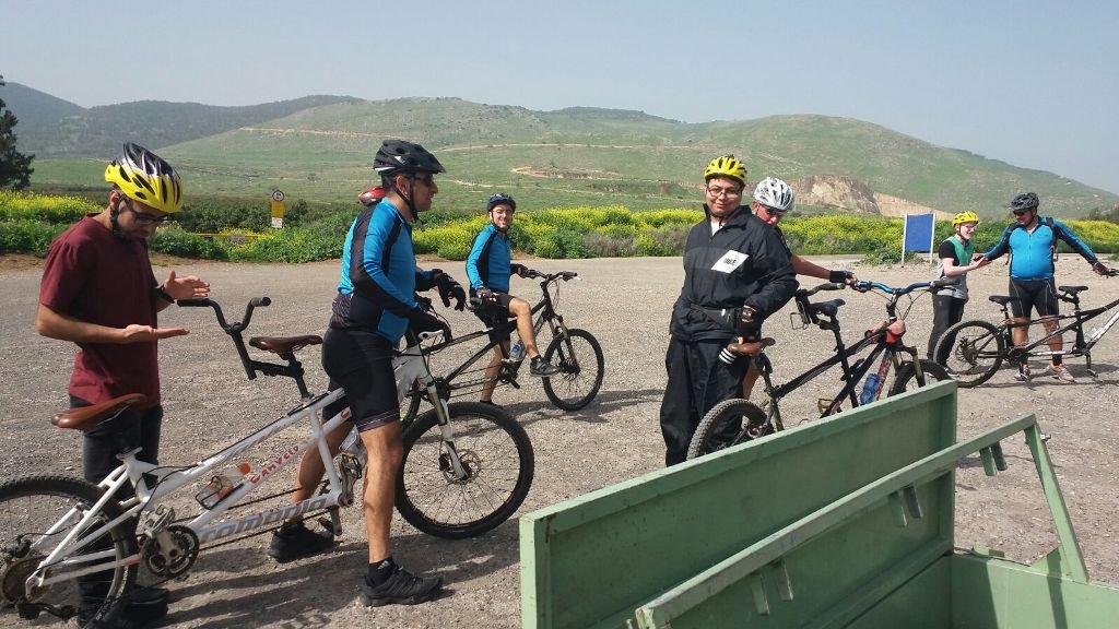لأول مرة في المجتمع العربية رياضة الدراجات المزدوجة بمبادرة جمعية المنارة-3