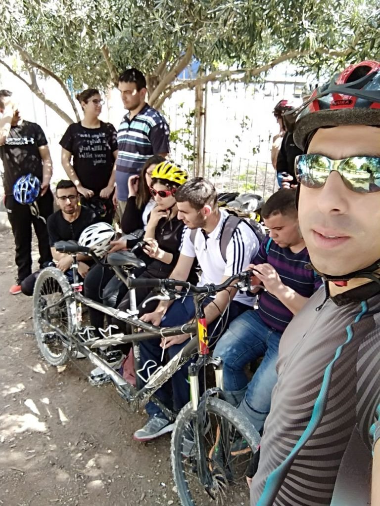 لأول مرة في المجتمع العربية رياضة الدراجات المزدوجة بمبادرة جمعية المنارة-25