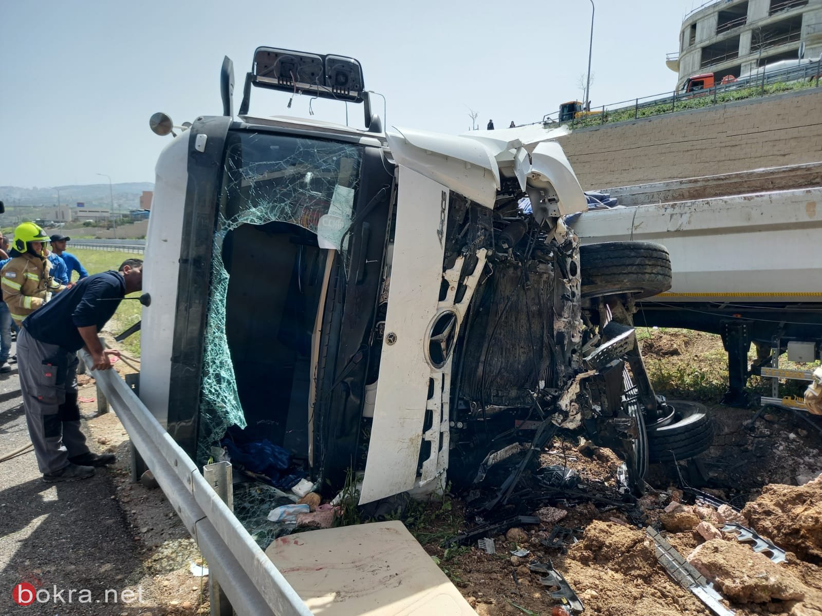 مصرع شخص جراء حادث طرق قرب مدينة الناصرة-0