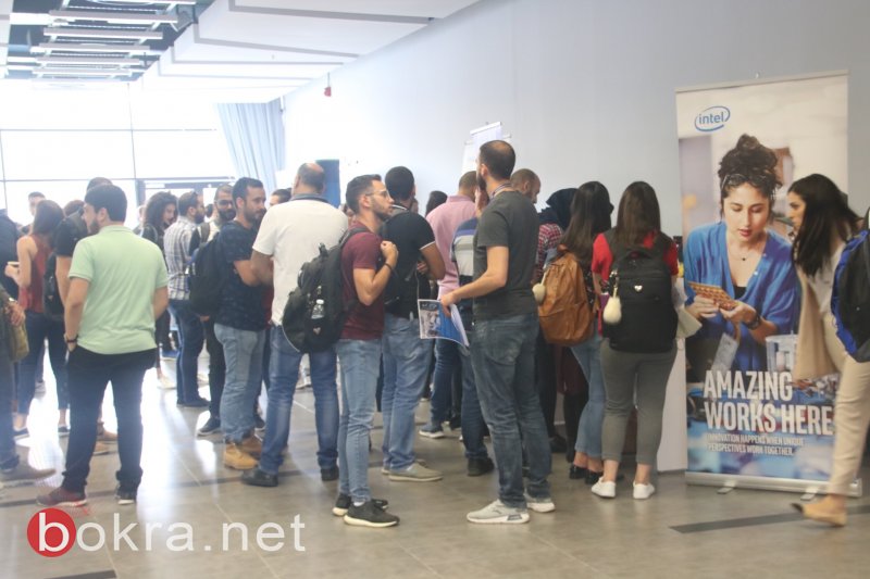 حيفا: مشاركة واسعة لعشّاق الهايتك والمهندسين بمعرض تسوفن التكنولوجي الثالث-45