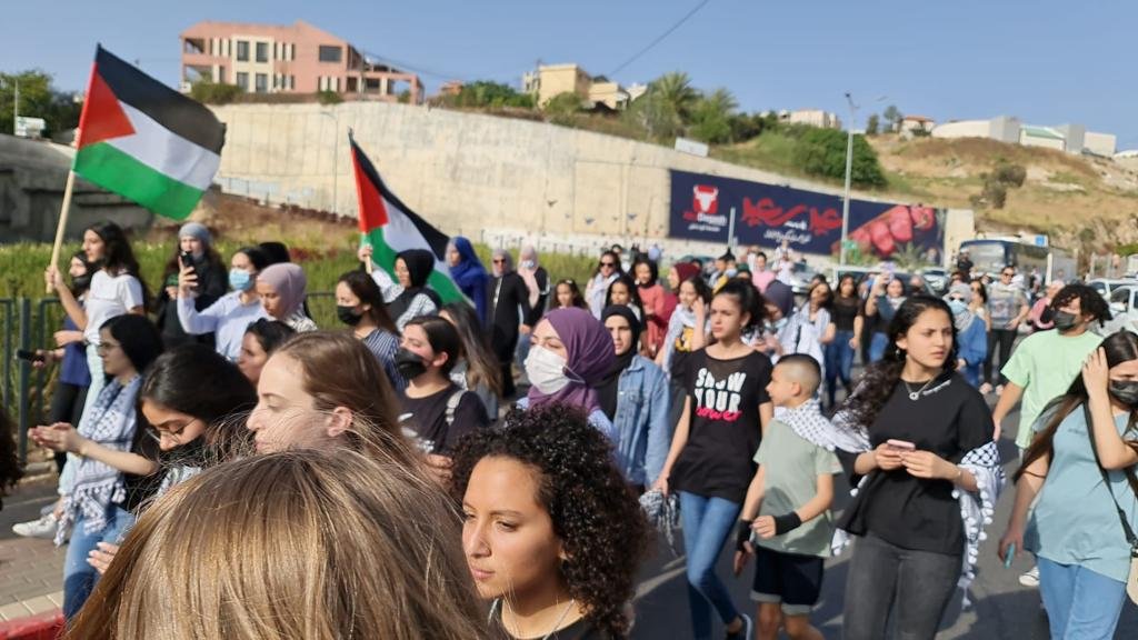 ام الفحم في مظاهرة غاضبة على أحداث القدس-2