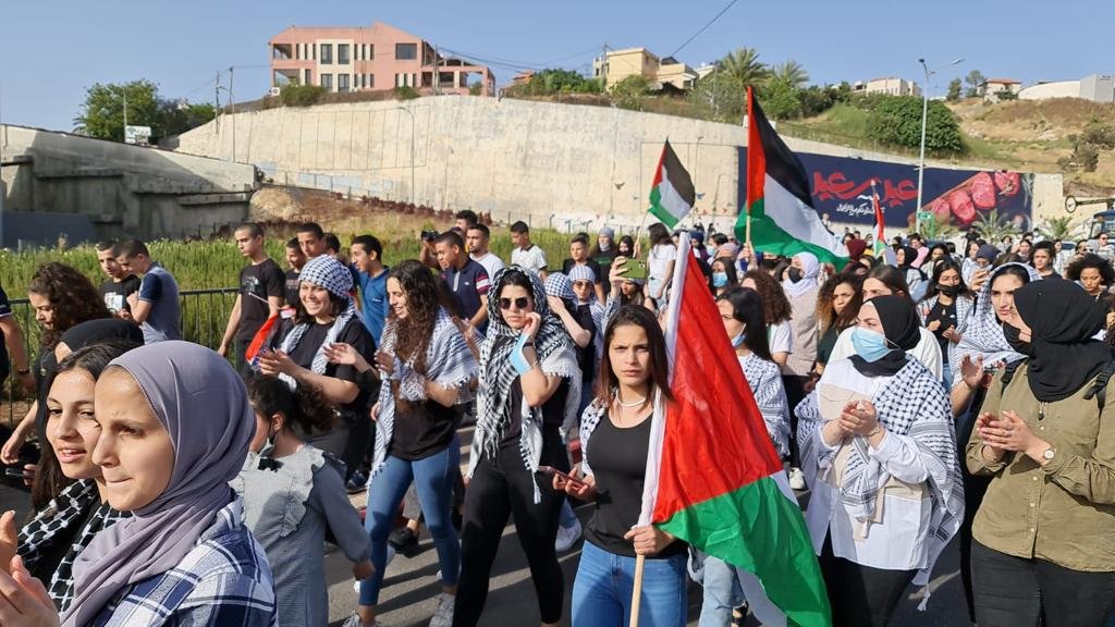 ام الفحم في مظاهرة غاضبة على أحداث القدس-6