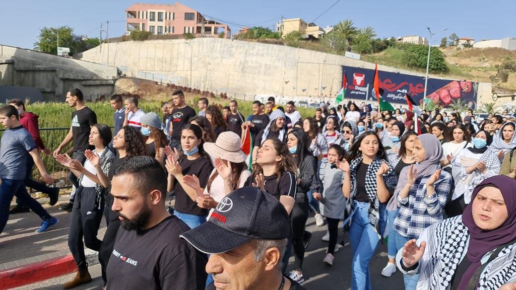 ام الفحم في مظاهرة غاضبة على أحداث القدس-10