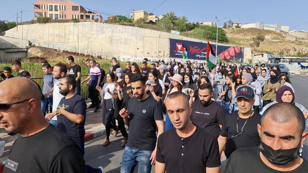 ام الفحم في مظاهرة غاضبة على أحداث القدس-12