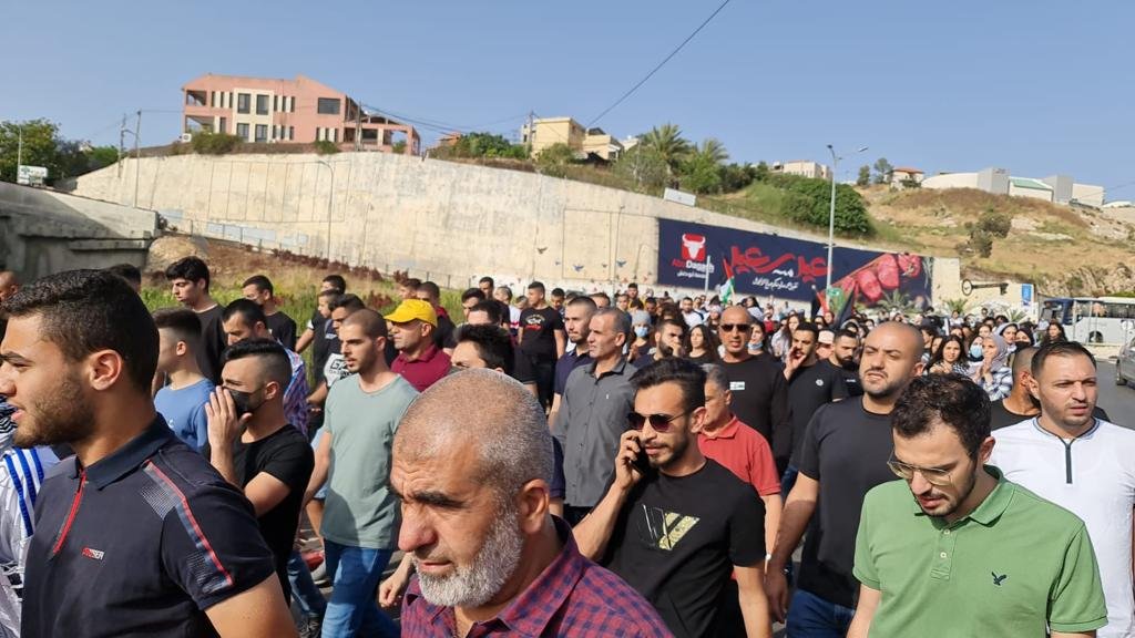 ام الفحم في مظاهرة غاضبة على أحداث القدس-13