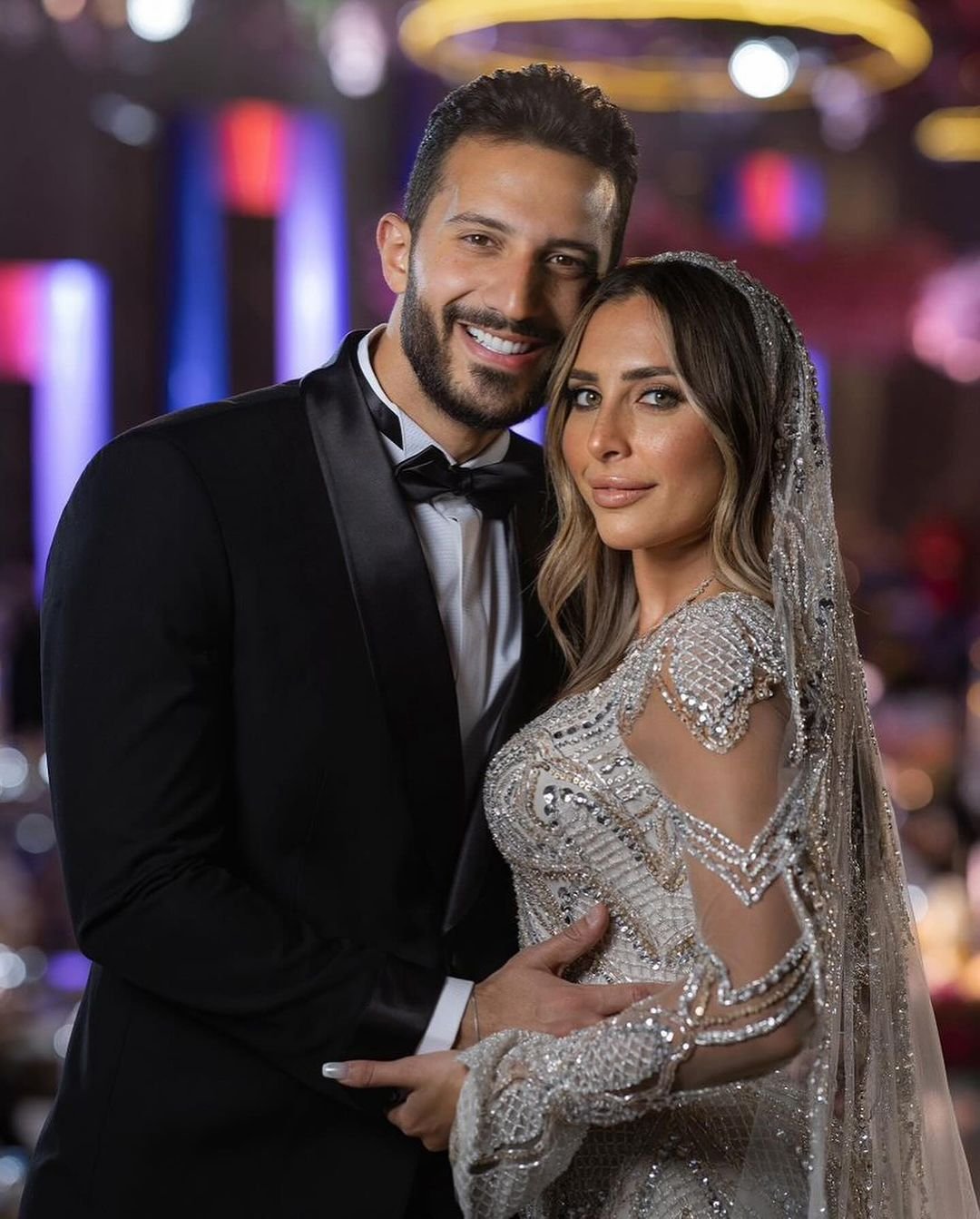 تامر حسني أشعل الفرح.. صور من حفل زفاف لينا الطهطاوي ومحمد فرج-1