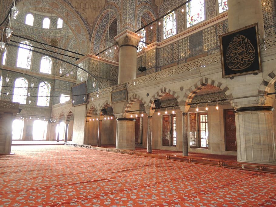 زيارة إلى جامع السُلطان احمد في اسطنبول -2