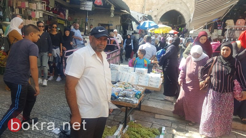 عشية العيد تجار القدس يشتكون من الركود التجاري-5