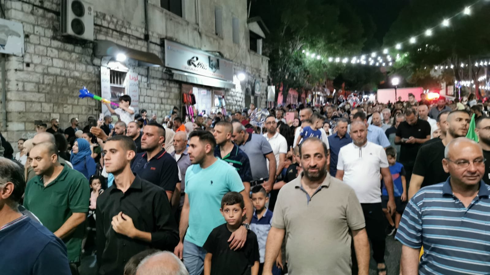 مسيرة حاشدة في الناصرة استقبالا لعيد الأضحى-11