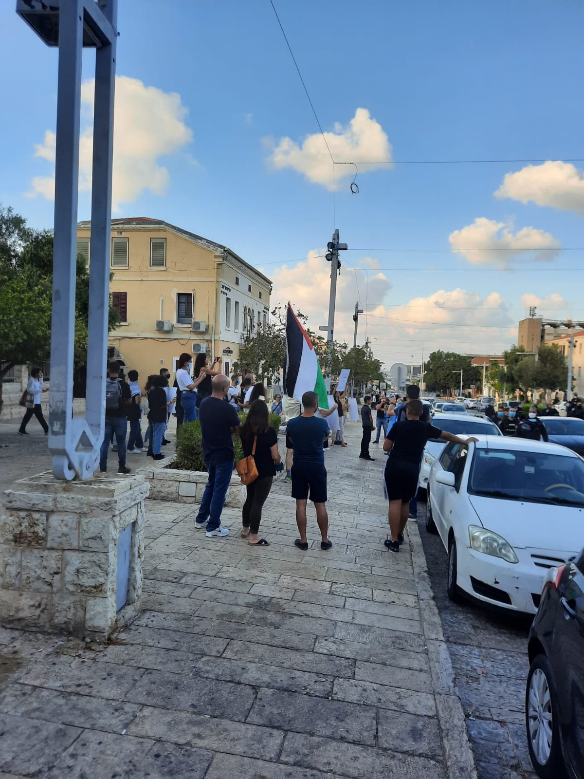 حيفا: تظاهرة اسناد ودعم للأسرى-7