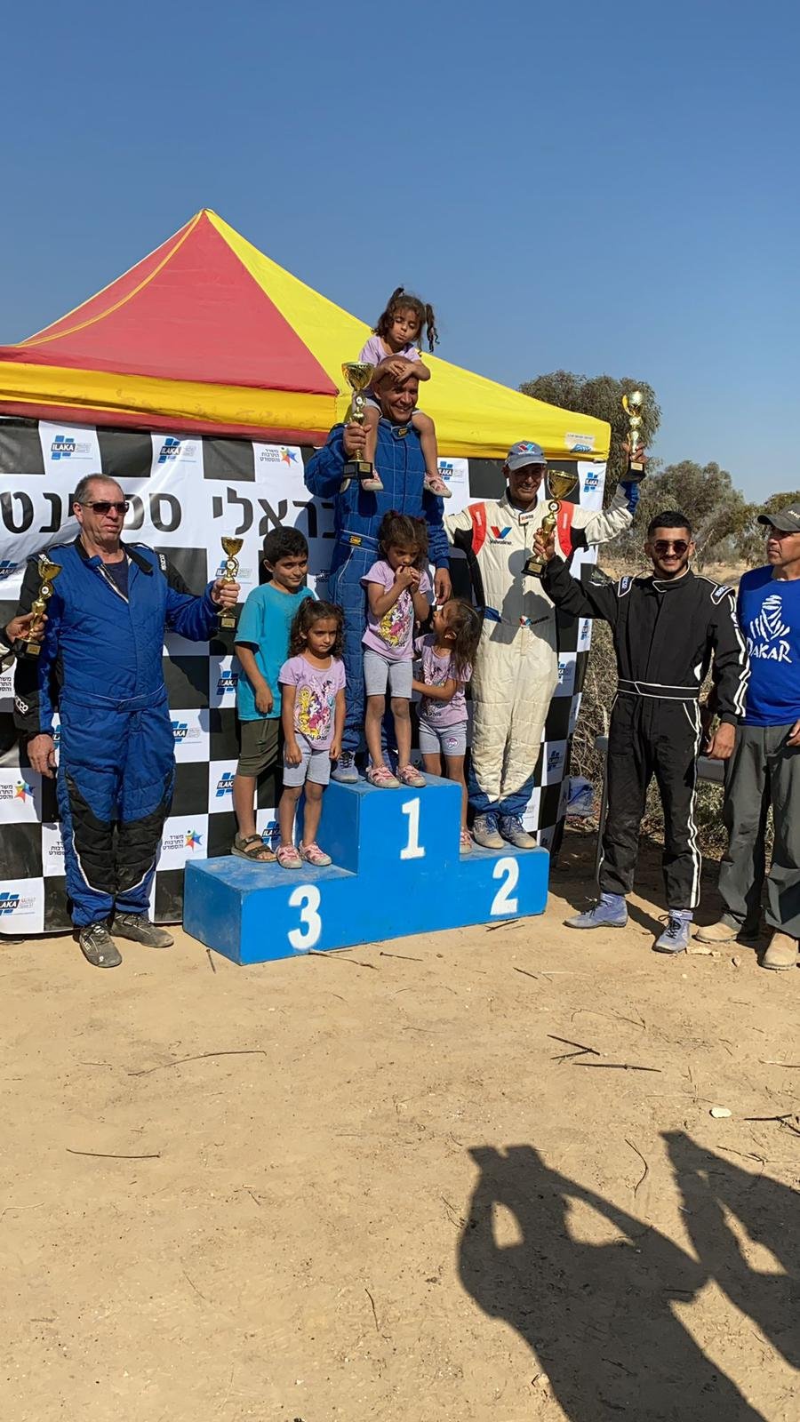 رامي غدير يحصد المرتبة الاولى في سباق "بيت كامة" للسيارات-1