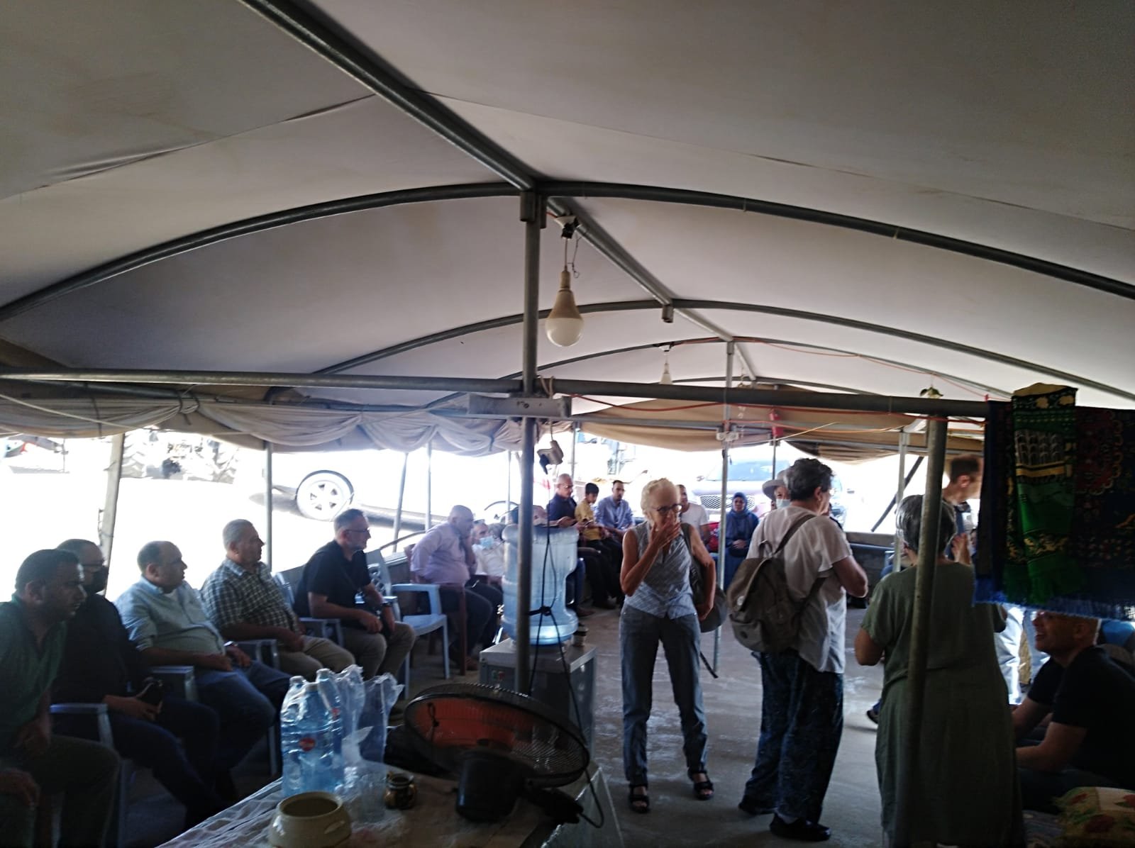 فعالية تضامن بالتجمعات البدوية بمنطقة طوباس-2