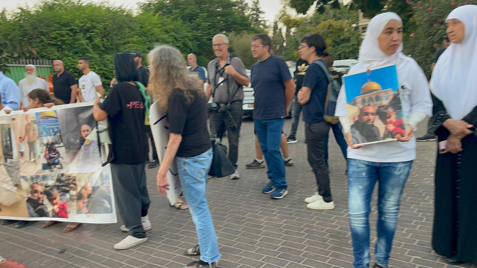 وقفة احتجاجية للمطالبة بمحاكمة قتلة الشهيد موسى حسونة في اللد-8