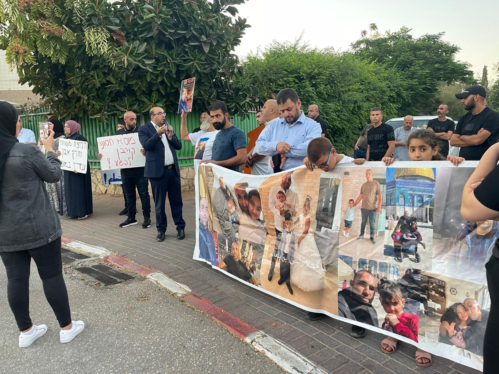 وقفة احتجاجية للمطالبة بمحاكمة قتلة الشهيد موسى حسونة في اللد-25