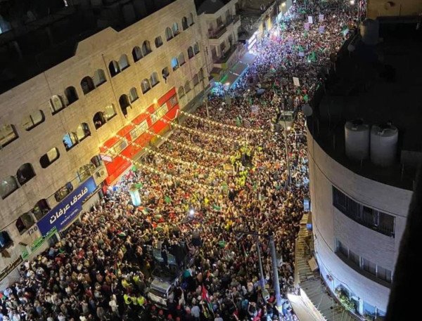 آلاف الأردنيين يشاركون في مسيرة داعمة لغزة-3
