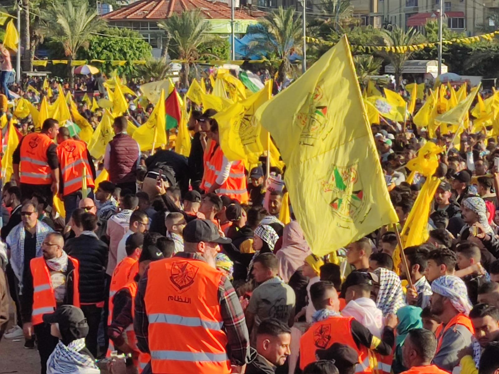 الرئيس أمام مهرجان إحياء ذكرى استشهاد أبو عمار في غزة: جاهزون للمرحلة القادمة-3