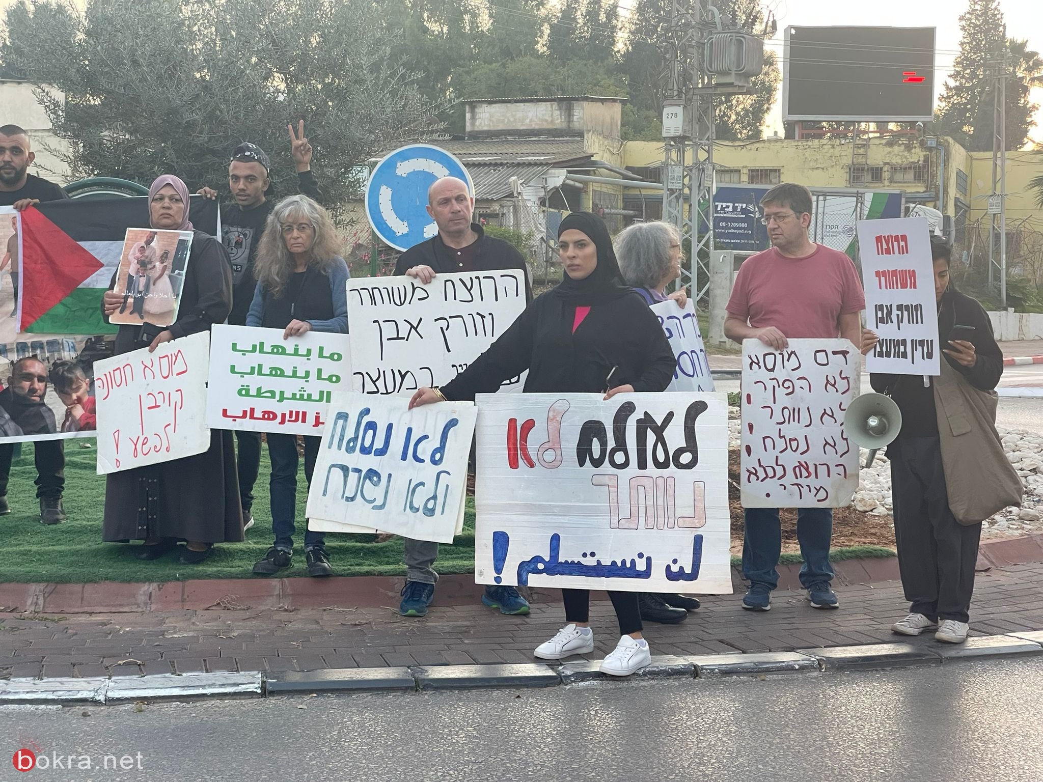 تواصل الاحتجاجات في اللد للمطالبة بمحاكمة قتلة الشهيد موسى حسونة-17