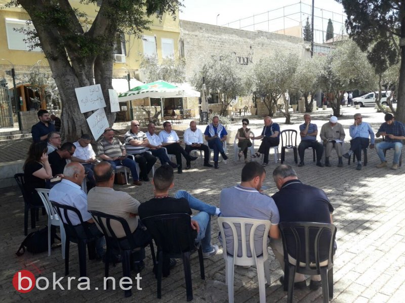 العشرات في خيمة الناصرة يعلنون إضرابهم عن الطعام، وفتح تدعو كافة أسراها للانضمام للإضراب-1